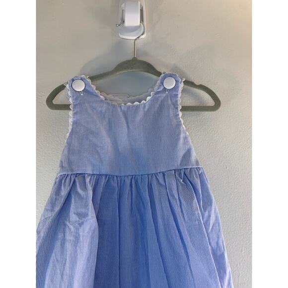 LIL CACTUS Girls Seersucker Sleeveless Dress / Size: 3-6 Months - Picture 6 of 9